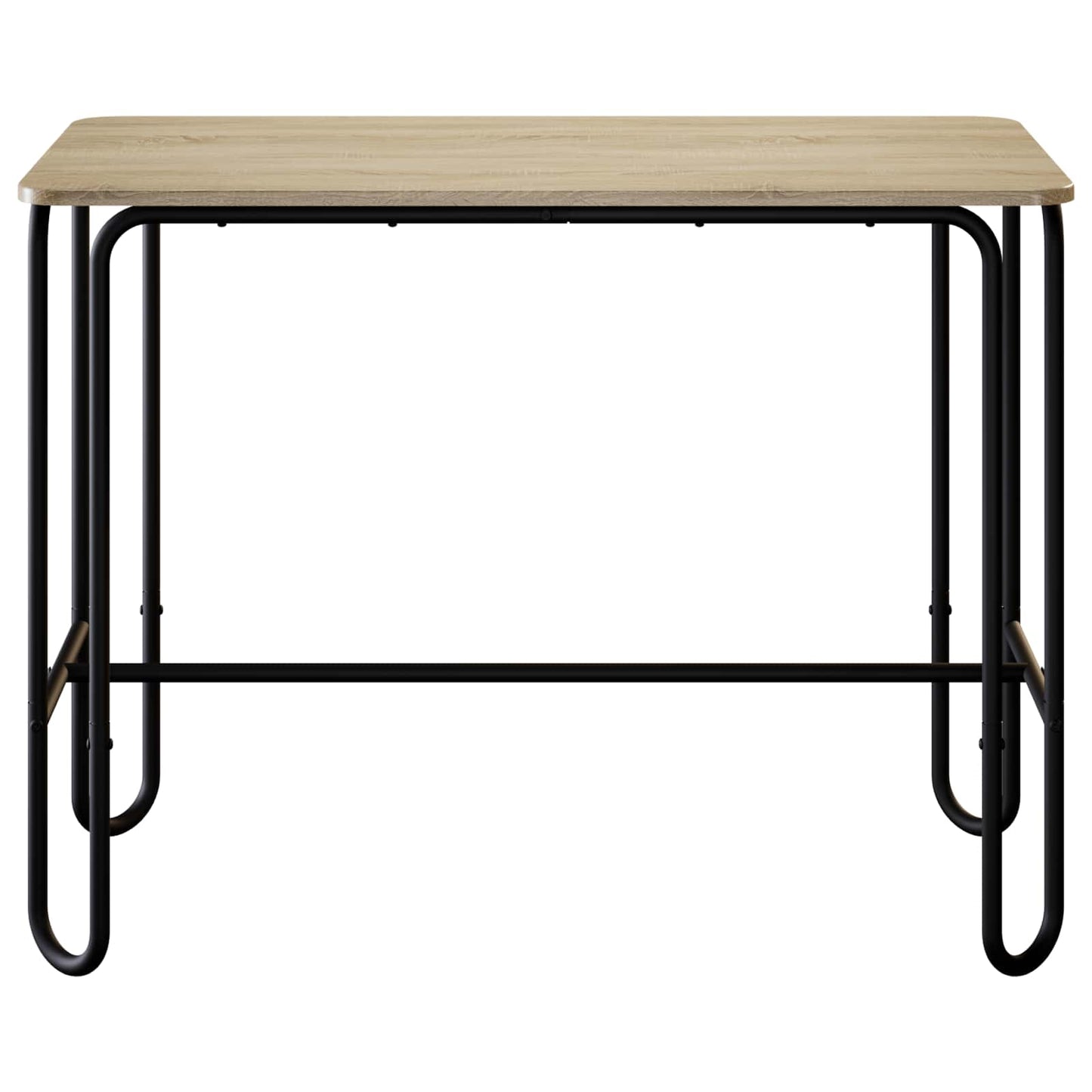 vidaXL Dining Table 100 x 50 x 75 cm Engineered Wood Sonoma Oak 3