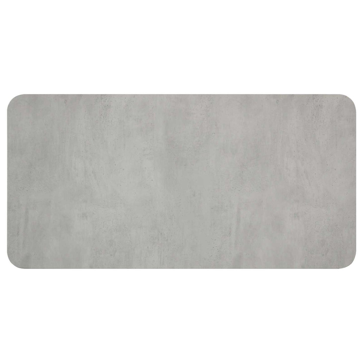 vidaXL Dining Table 100 x 50 x 75 cm Engineered Wood Concrete Grey 5