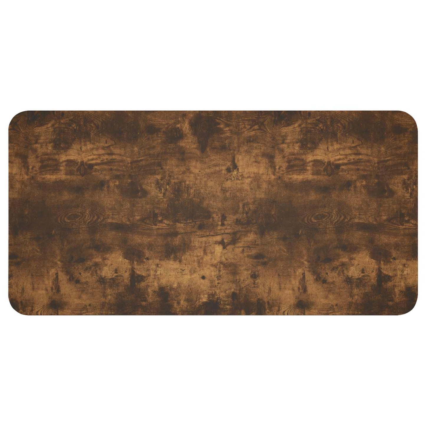 vidaXL Dining Table 100 x 50 x 75 cm Engineered Wood Smoked Oak 5