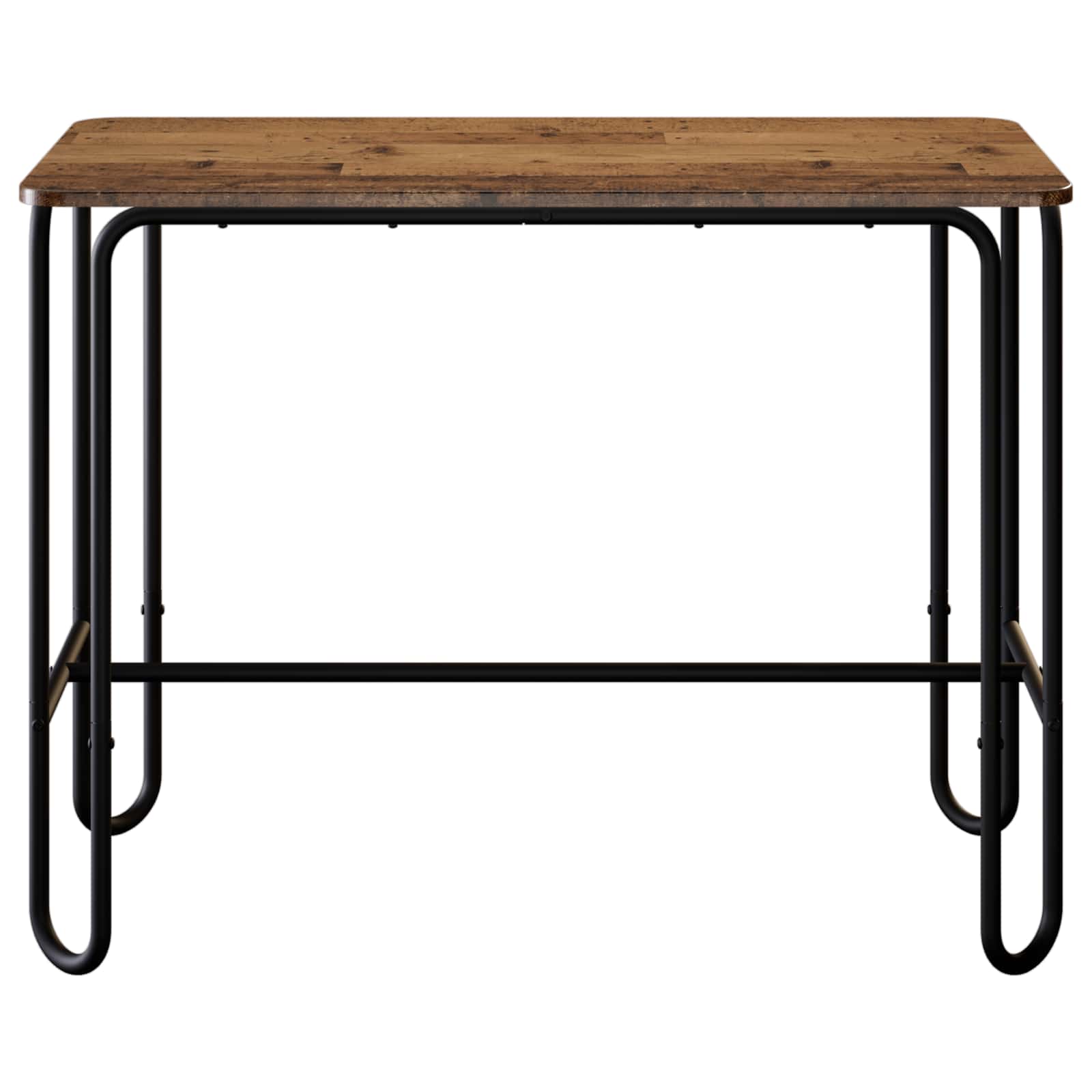 vidaXL Dining Table 100 x 50 x 75 cm Engineered Wood Old Wood 3