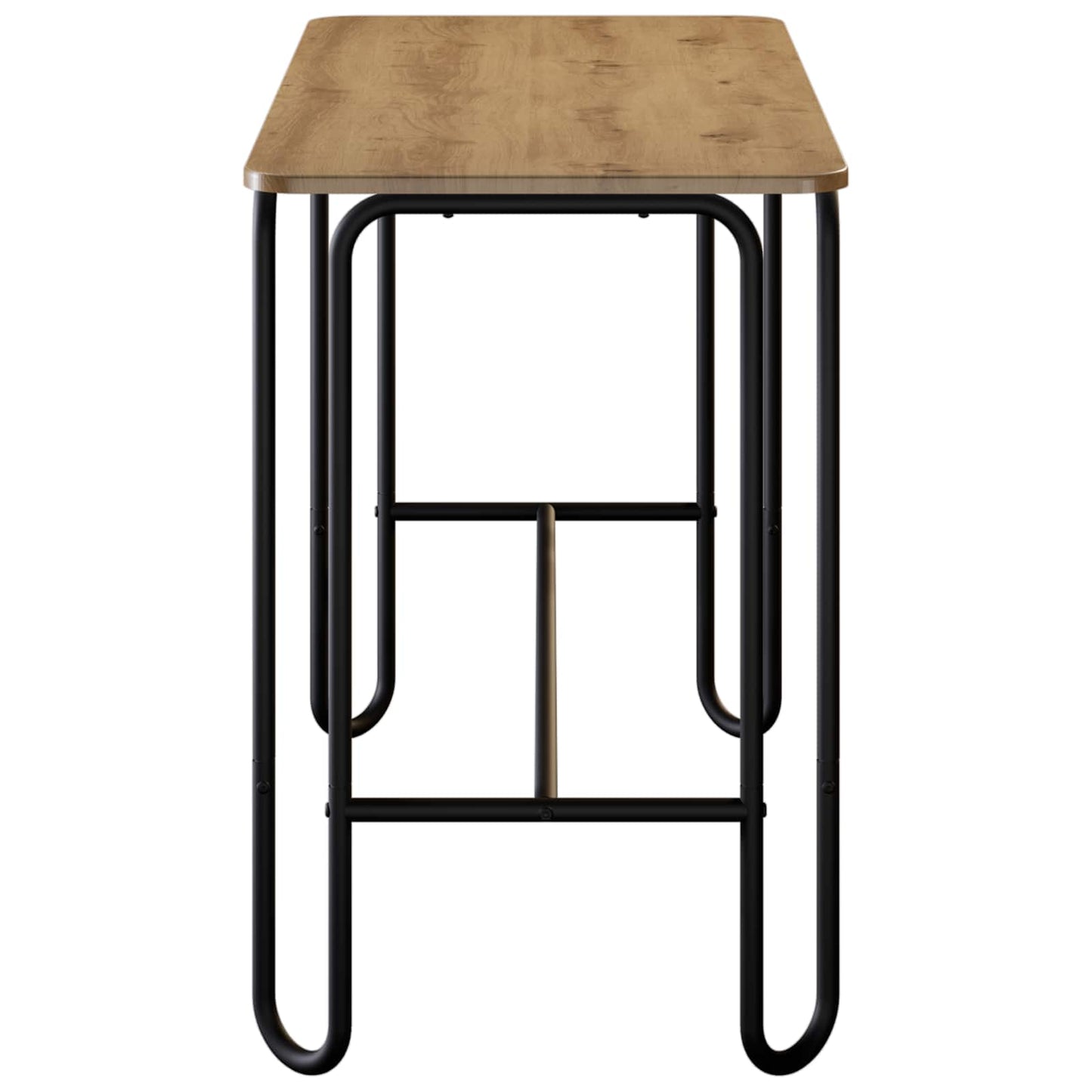 vidaXL Dining Table 100 x 50 x 75 cm Engineered Wood Artisan Oak 4