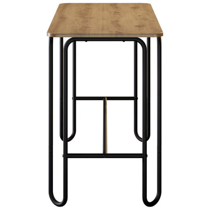 vidaXL Dining Table 100 x 50 x 75 cm Engineered Wood Artisan Oak 4