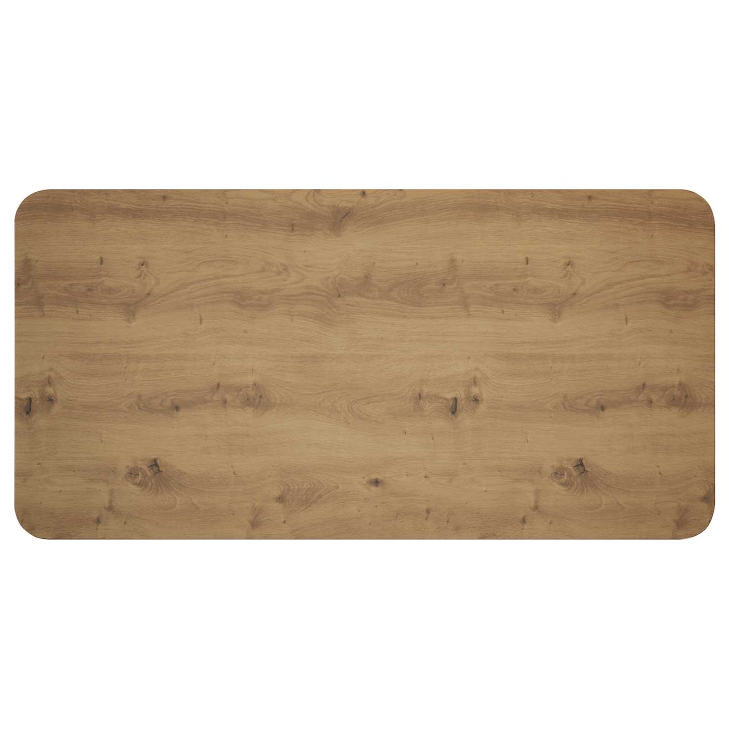 vidaXL Dining Table 100 x 50 x 75 cm Engineered Wood Artisan Oak 5