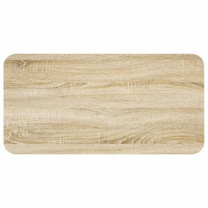 vidaXL Coffee Table Sonoma Oak 100 x 50 x 45 cm Engineered Wood 4