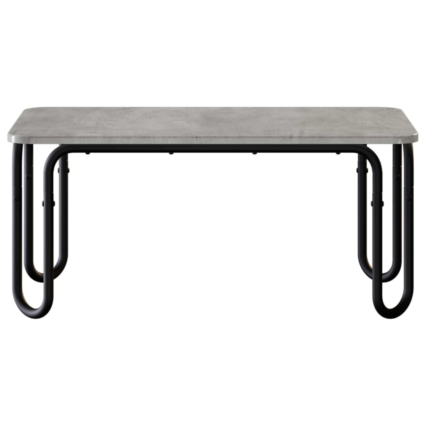 vidaXL Coffee Table Concrete Grey 100 x 50 x 45 cm Engineered Wood 3