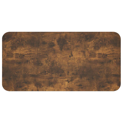 vidaXL Coffee Table Smoked Oak 100 x 50 x 45 cm Engineered Wood 4