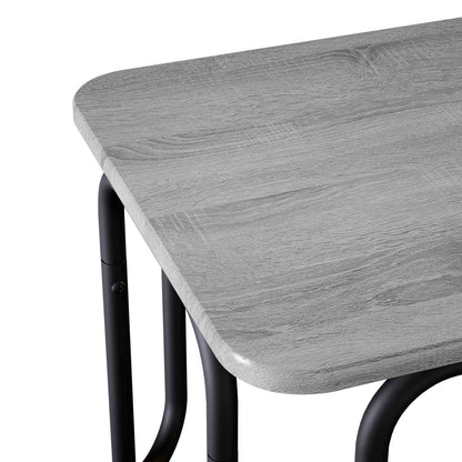 vidaXL Coffee Table Grey Sonoma 100 x 50 x 45 cm Engineered Wood 5