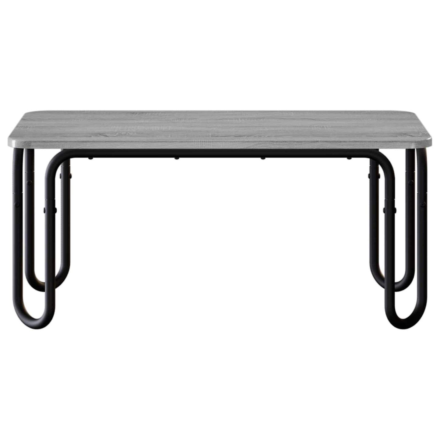 vidaXL Coffee Table Grey Sonoma 100 x 50 x 45 cm Engineered Wood 3