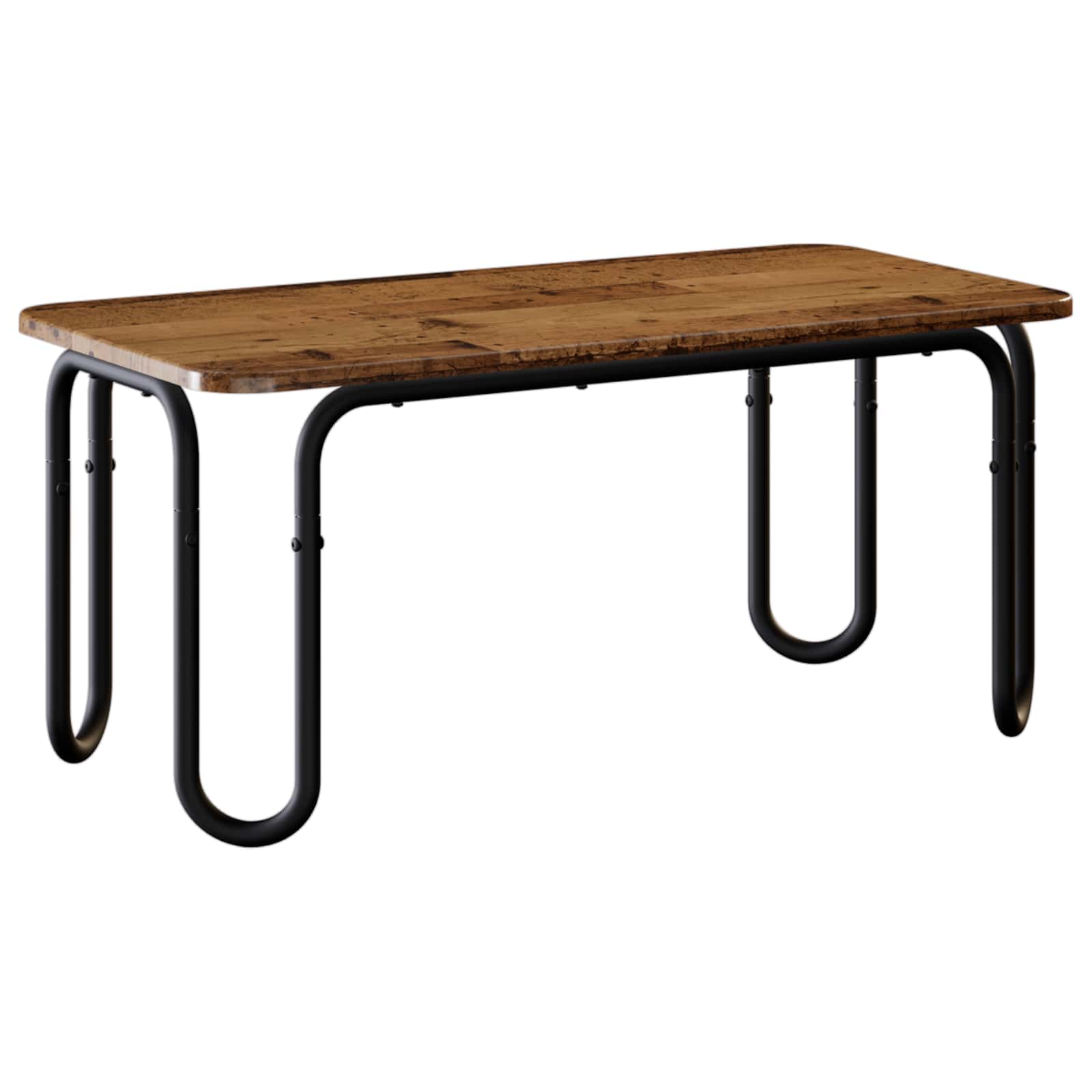 vidaXL Coffee Table Old Wood 100 x 50 x 45 cm Engineered Wood 2