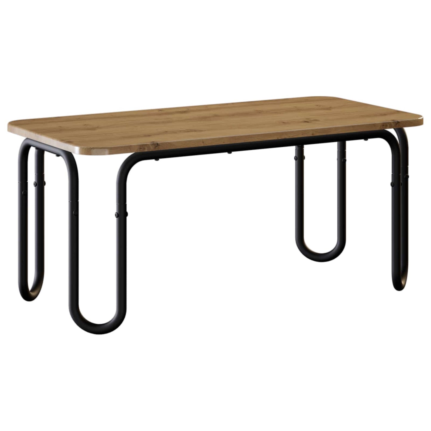 vidaXL Coffee Table Artisan Oak 100 x 50 x 45 cm Engineered Wood 2