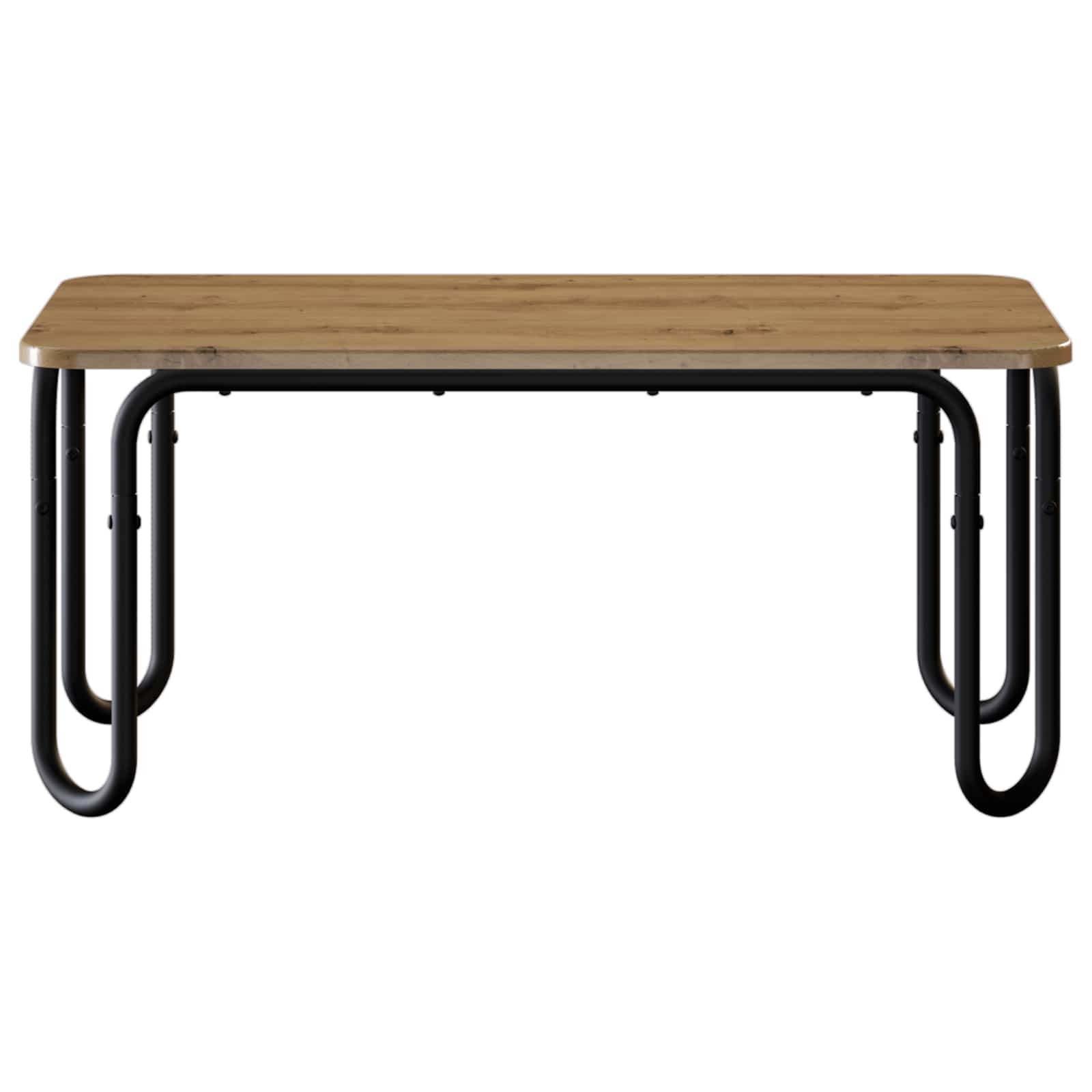 vidaXL Coffee Table Artisan Oak 100 x 50 x 45 cm Engineered Wood 3