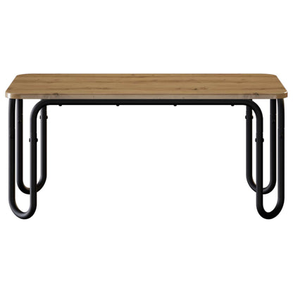 vidaXL Coffee Table Artisan Oak 100 x 50 x 45 cm Engineered Wood 3