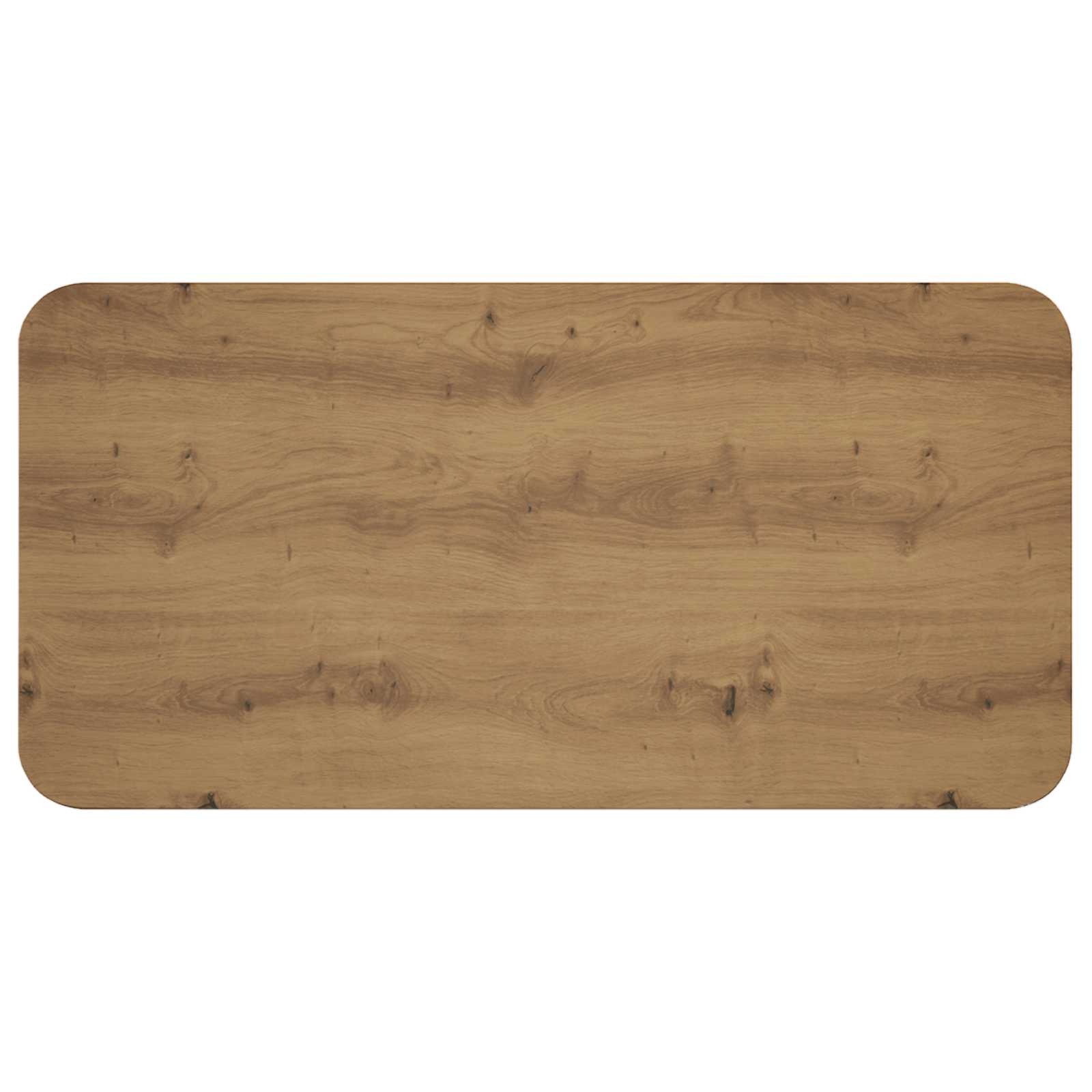 vidaXL Coffee Table Artisan Oak 100 x 50 x 45 cm Engineered Wood 4