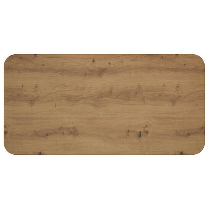 vidaXL Coffee Table Artisan Oak 100 x 50 x 45 cm Engineered Wood 4