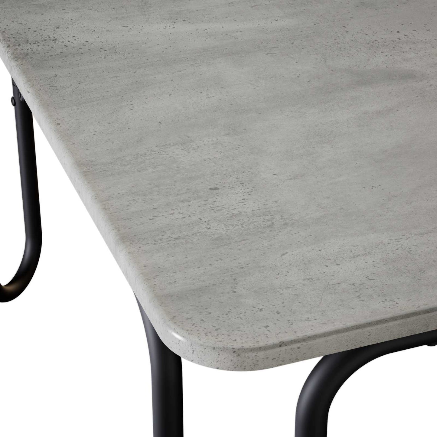 vidaXL Coffee Table Concrete Grey 79.5 x 79.5 x 45 cm Engineered Wood 6
