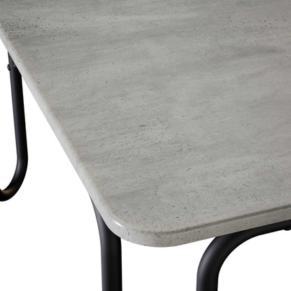 vidaXL Coffee Table Concrete Grey 79.5 x 79.5 x 45 cm Engineered Wood 6