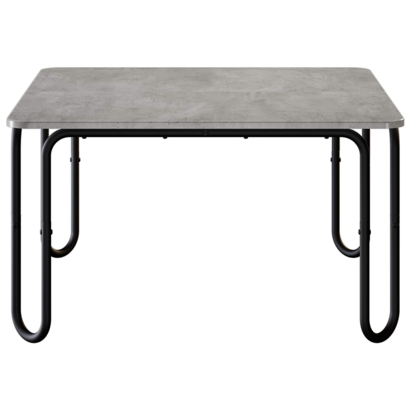 vidaXL Coffee Table Concrete Grey 79.5 x 79.5 x 45 cm Engineered Wood 4