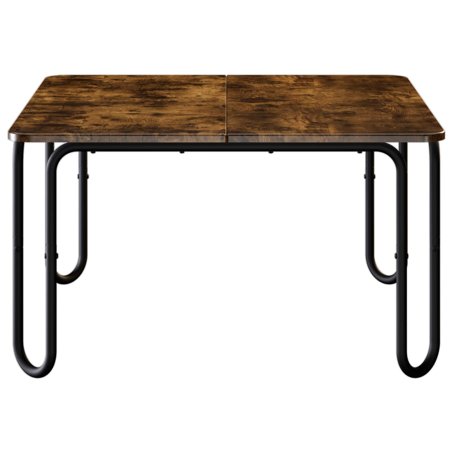 vidaXL Coffee Table Smoked Oak 79.5 x 79.5 x 45 cm Engineered Wood 3