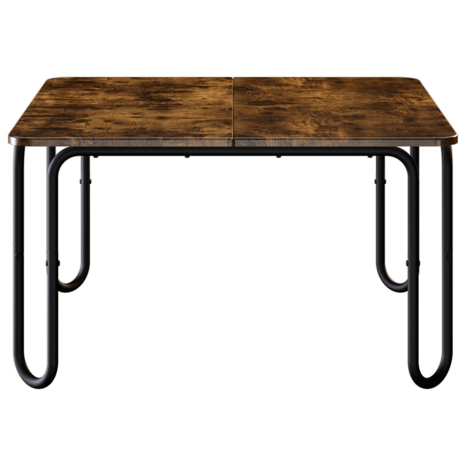 vidaXL Coffee Table Smoked Oak 79.5 x 79.5 x 45 cm Engineered Wood 3