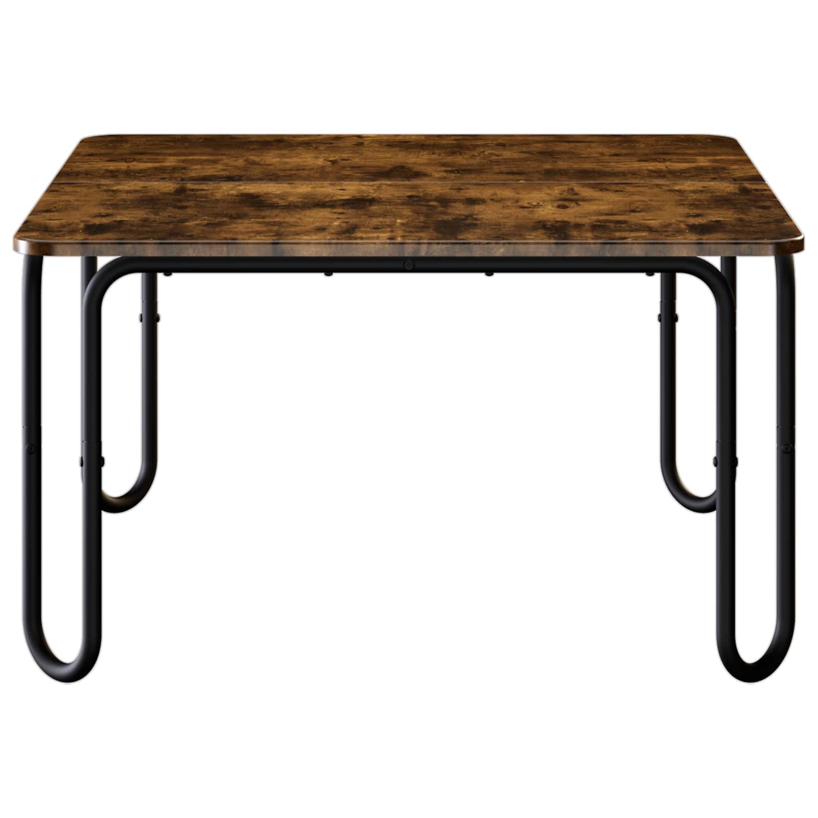 vidaXL Coffee Table Smoked Oak 79.5 x 79.5 x 45 cm Engineered Wood 4