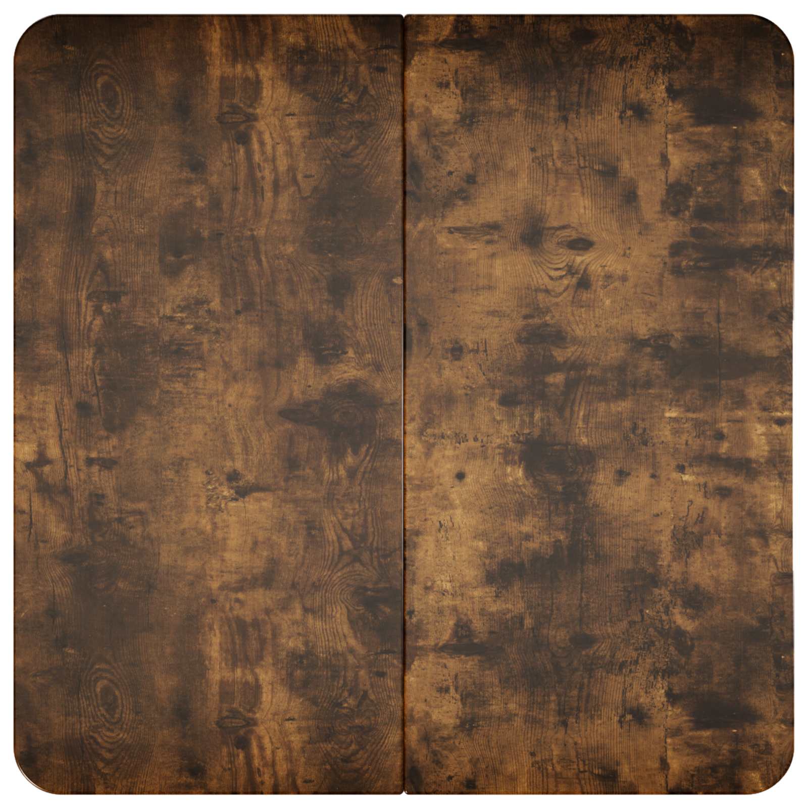 vidaXL Coffee Table Smoked Oak 79.5 x 79.5 x 45 cm Engineered Wood 5