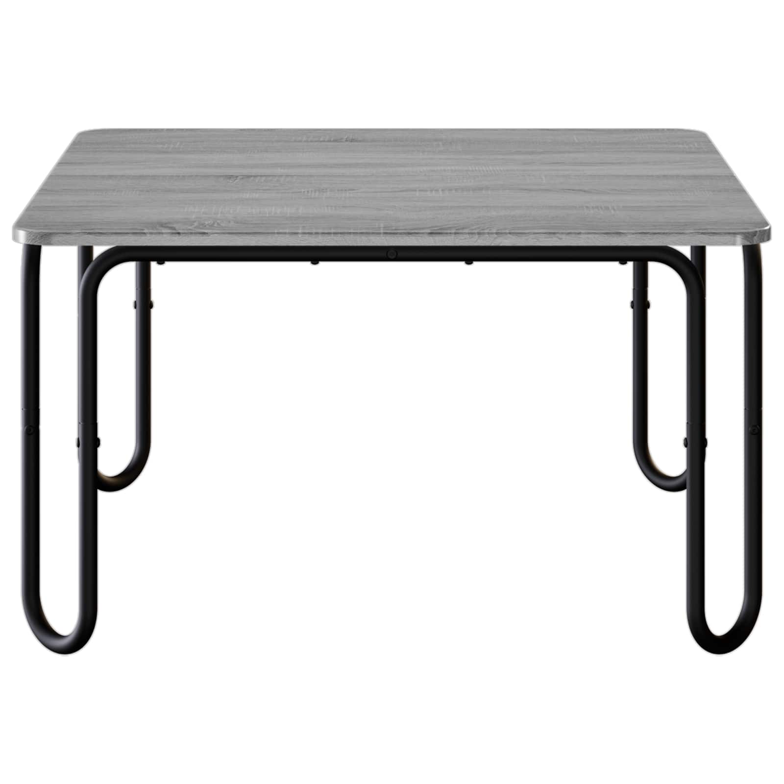vidaXL Coffee Table Grey Sonoma 79.5 x 79.5 x 45 cm Engineered Wood 4