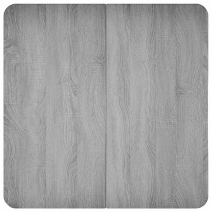 vidaXL Coffee Table Grey Sonoma 79.5 x 79.5 x 45 cm Engineered Wood 5