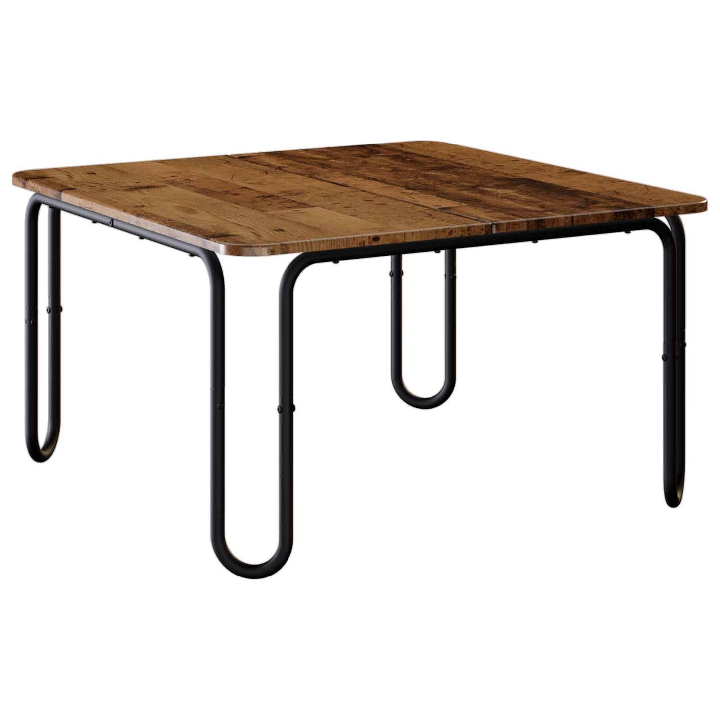 vidaXL Coffee Table Old Wood 79.5 x 79.5 x 45 cm Engineered Wood 2