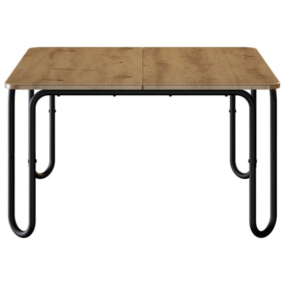 vidaXL Coffee Table Artisan Oak 79.5 x 79.5 x 45 cm Engineered Wood 3