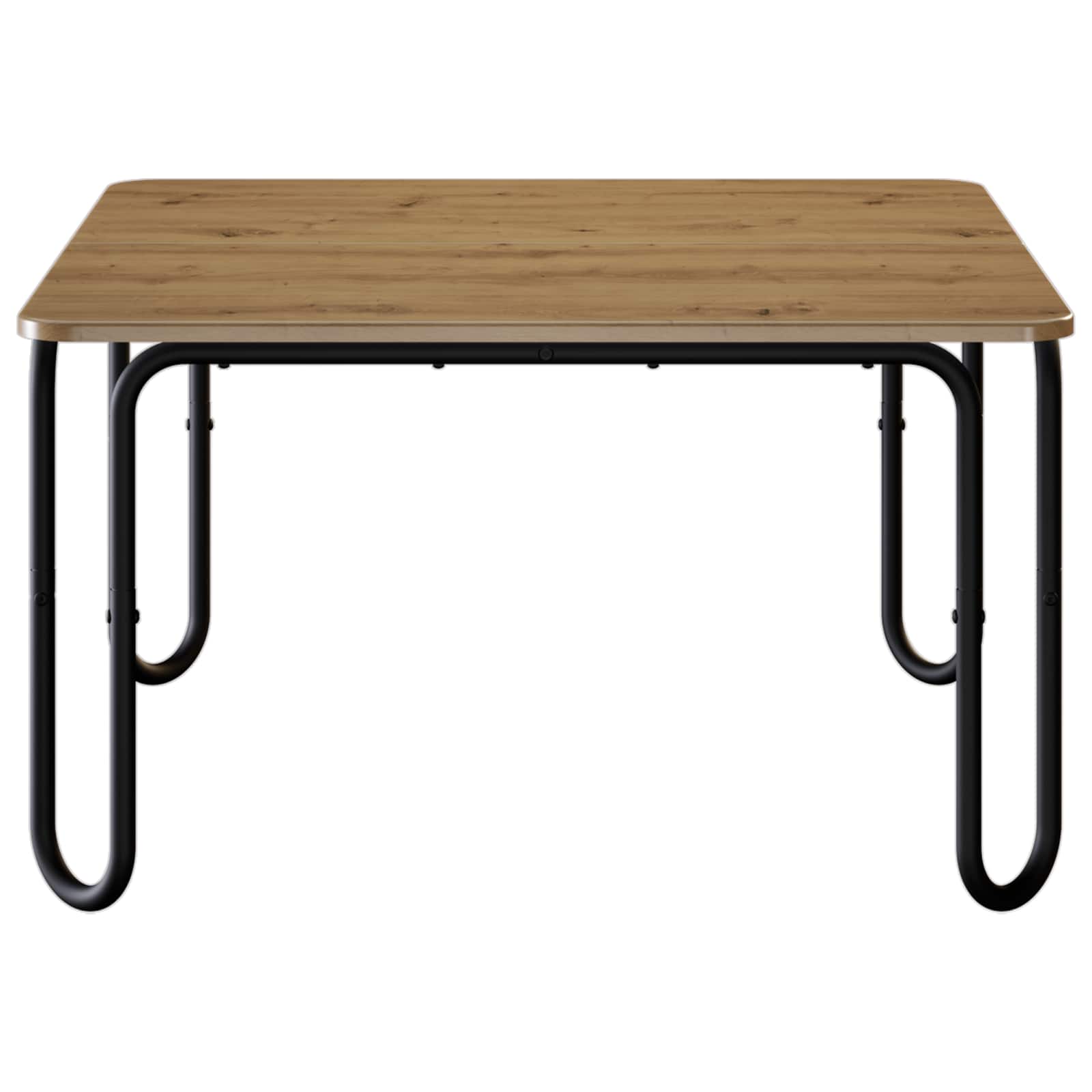 vidaXL Coffee Table Artisan Oak 79.5 x 79.5 x 45 cm Engineered Wood 4
