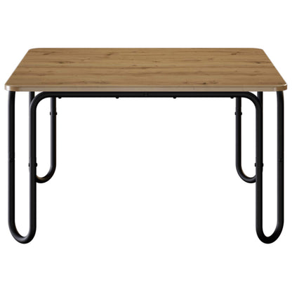 vidaXL Coffee Table Artisan Oak 79.5 x 79.5 x 45 cm Engineered Wood 4