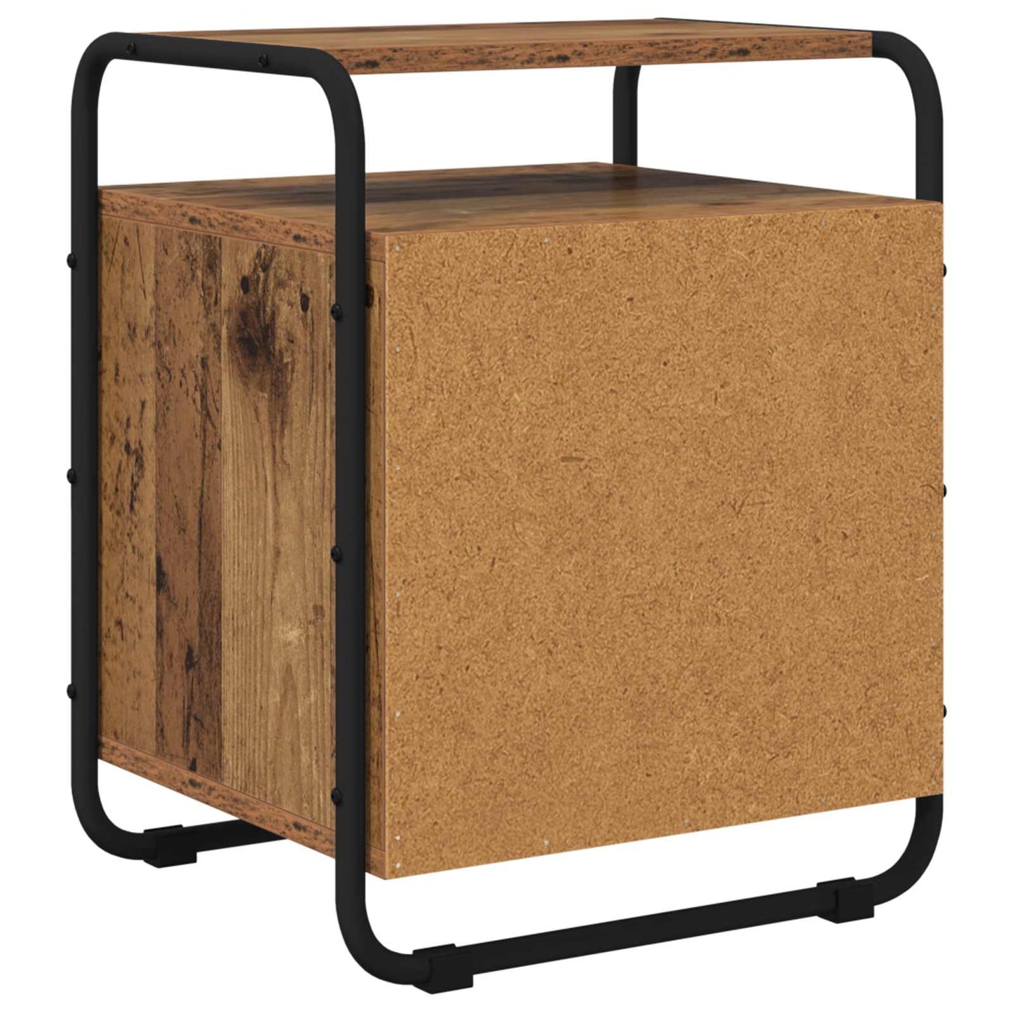 vidaXL Bedside Cabinet Old Wood 40 x 36.5 x 50 cm Engineered Wood 6