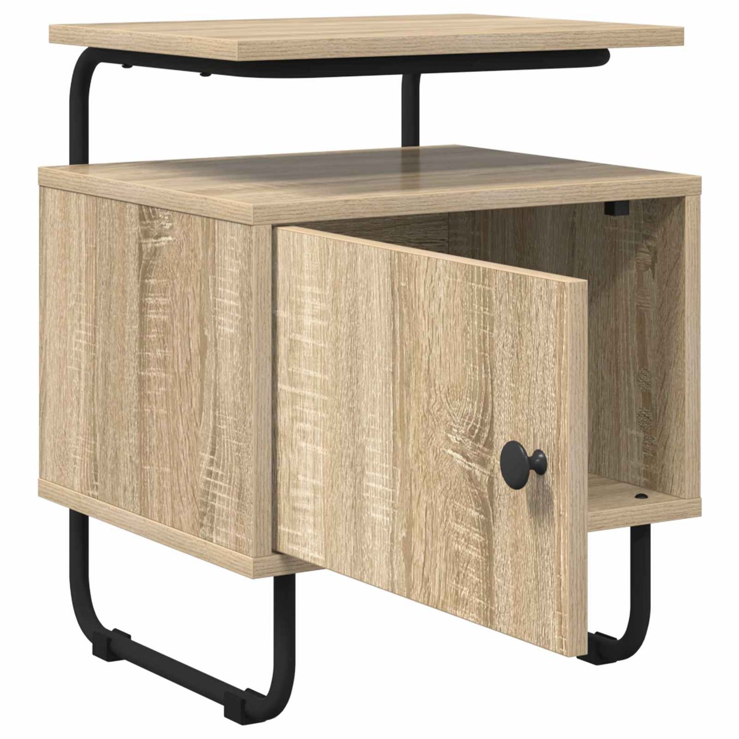 vidaXL Bedside Cabinet 2 pcs Sonoma Oak 40 x 36.5 x 50 cm 5
