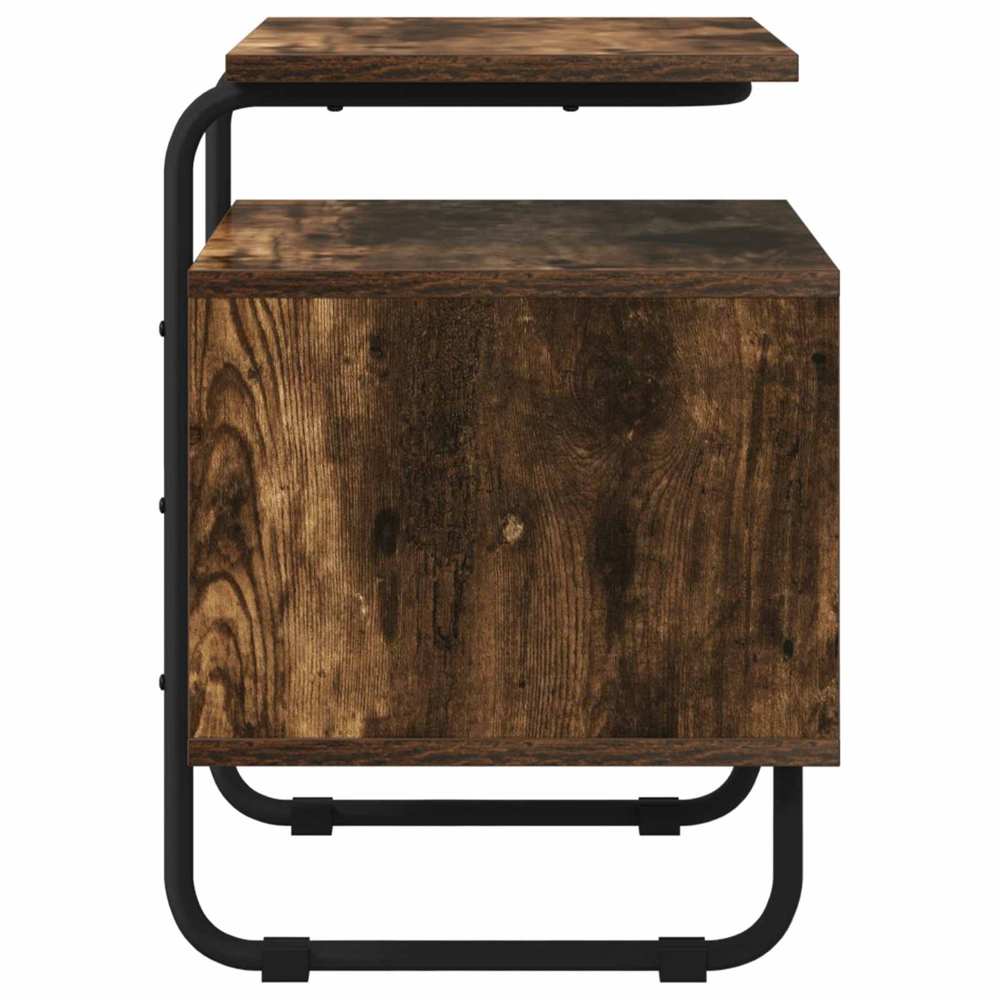 vidaXL Bedside Cabinet 2 pcs Smoked Oak 40 x 36.5 x 50 cm 6