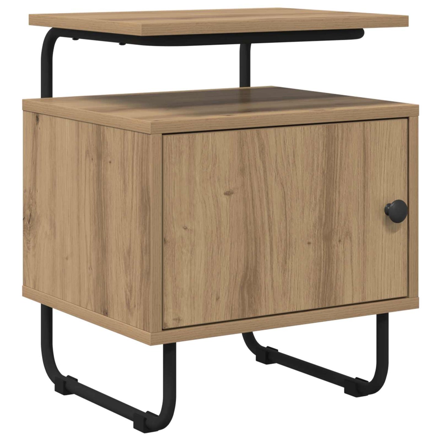 vidaXL Bedside Cabinet 2 pcs Artisan Oak 40 x 36.5 x 50 cm 3