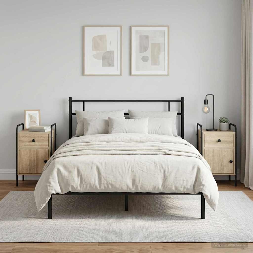 Bedside Cabinet 35 x 36.5 x 61 cm Sonoma oak 2