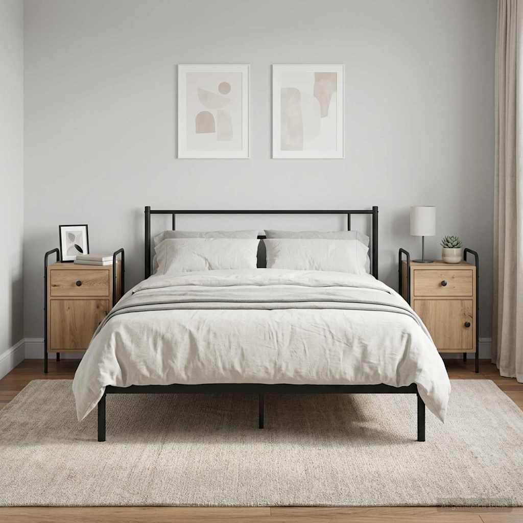 Bedside Cabinet 35 x 36.5 x 61 cm Artisan oak 2
