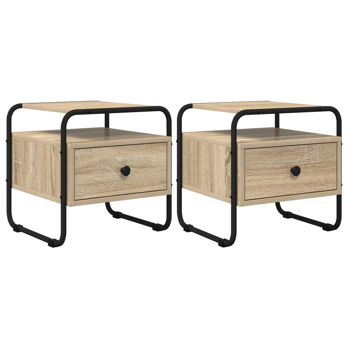 Bedside Cabinet 40 x 39.5 x 40 cm Sonoma oak
