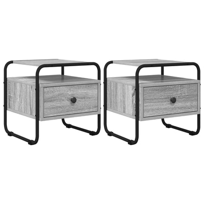 Bedside Cabinet 40 x 39.5 x 40 cm Grey sonoma