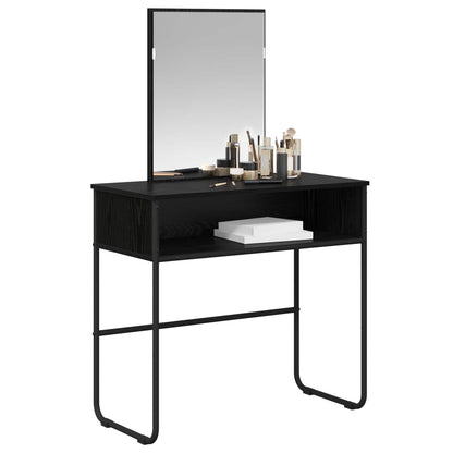 Dressing Table 81 x 40 x 131 cm Engineered Wood Black oak