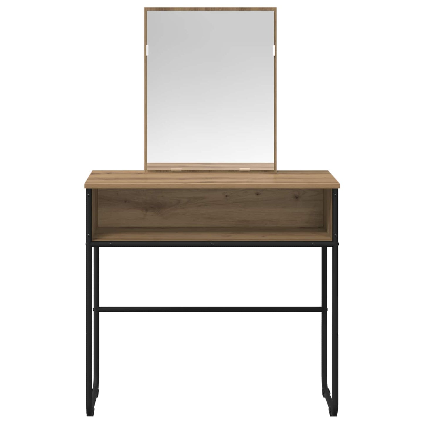 vidaXL Dressing Table Artisan Oak 81 x 40 x 131 cm Engineered Wood 4