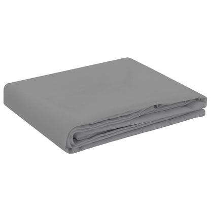vidaXL Table Cloth 5 pcs Rectangular Light Grey 140 x 260 cm Polyester 4