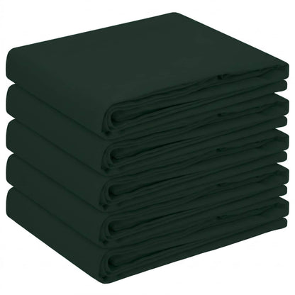 vidaXL Table Cloth 5 pcs Round Dark Green Ø 180 cm Polyester 2