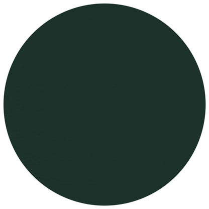 vidaXL Table Cloth 5 pcs Round Dark Green Ø 180 cm Polyester 5