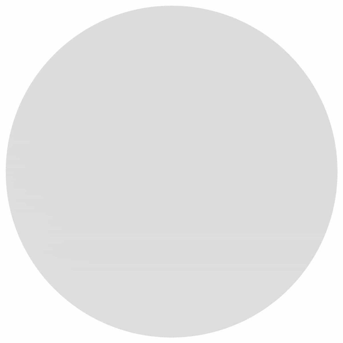 vidaXL Table Cloth 5 pcs White Dia. 180 cm Polyester Round 5