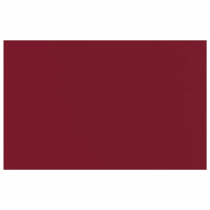 Table Cloth 5 pcs Rectangular Wine Red