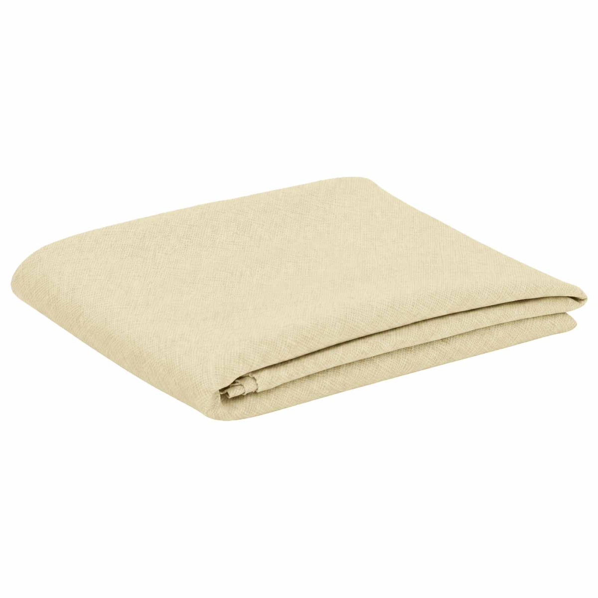 vidaXL Table Cloth 5 pcs Rectangular Cream White 140 x 260 cm 4