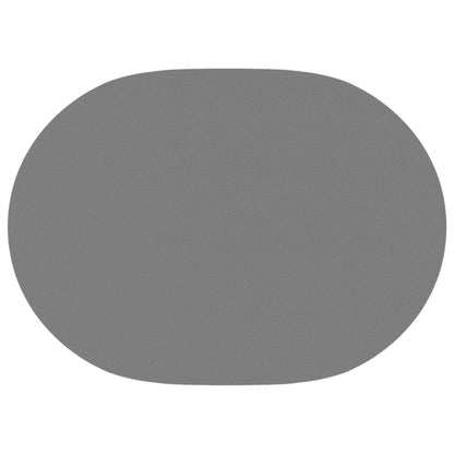 Table Cloth Oval Light Grey