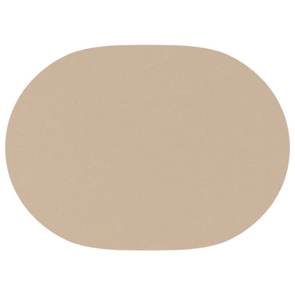 Table Cloth Oval Beige