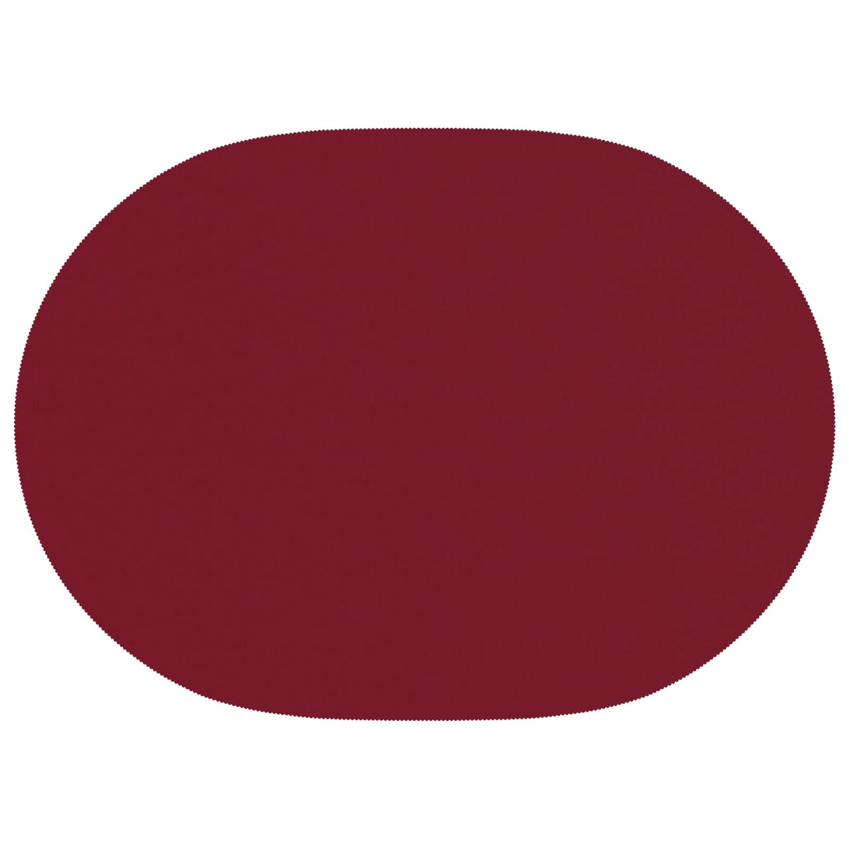 Table Cloth 5 pcs Oval Wine Red